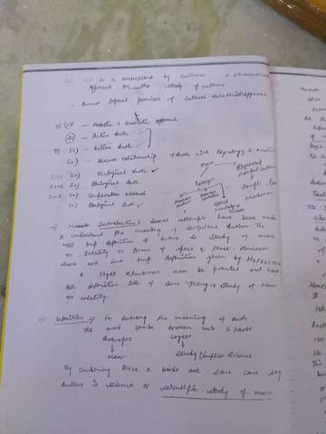 Anthropology notes for ias by rahul venkat